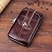 Cell Phone Belt Pouch,La Farah Leather Cell Phone Holster with Belt Loop for iPhone 6/7/8 Plus,iPhone X,iPhone Xs,XR,Samsung S5/S6/S7/S8,Note 8 - Vertical Waist Wallet Purse for Men