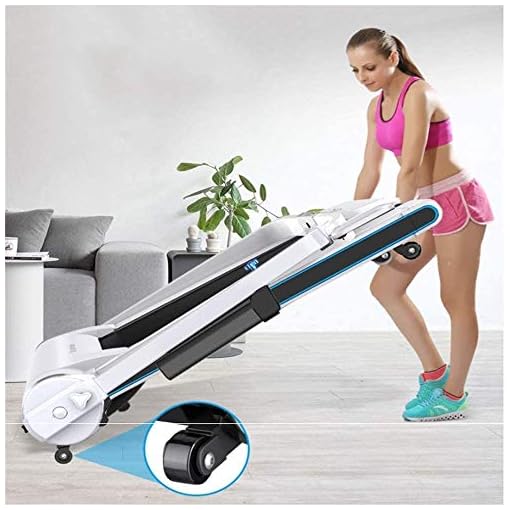 BZLLW Folding Treadmill Electric Motorized Power Walking Jogging Running Exercise Fitness Machine Trainer Equipment for… - Image 6