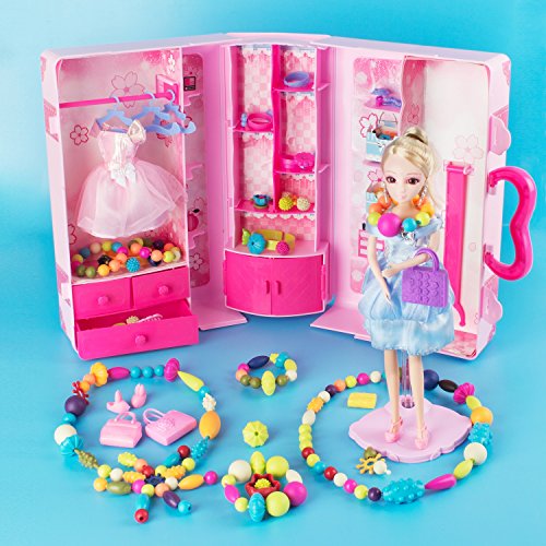 Gili Pop Beads, Arts and Crafts Toys Gifts for Kids Age 4yr8yr