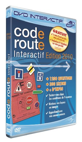Le Code De La Route Interactif - 2010 - Dvd Interactif