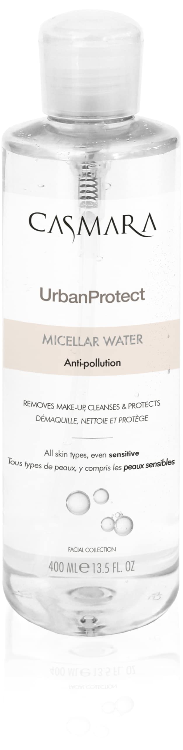 Casmara, Makeup Remover, Clean and Protect (Urban Protect) 400 ml