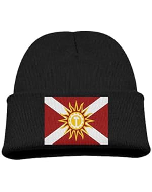 American Flag Kid's Hats Winter Funny Soft Knit Beanie Cap Children Unisex