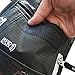 SevenBlu RFID Secret Travel Neck Stash (Large) - Fits Kindle - Hidden Travel Wallet | Money Belt and Passport Holder (Black)