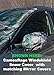 SnowOFF Camo Print Car Windshield Snow Cover Automotive Hood Covers Sun Shade Protector - Windproof Straps, Wings, Suction Cups, Magnets - Bonus Demist Cloth + Blanket - Winter Ice Rain Frost Guard