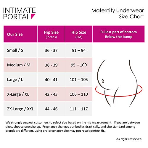 Intimate Portal Maternity Underwear Over Bump Pregnancy Postpartum