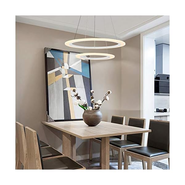 royal pearl modern circular led chandelier