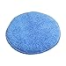 Polyte Microfiber Detailing Wax Applicator Pad, 8 Pack (Blue, 5 in)