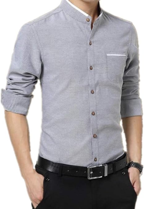 camisas lisas hombre