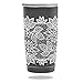MightySkins Protective Vinyl Skin Decal for YETI 20 oz Rambler Tumbler wrap cover sticker skins Floral Lace