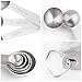 Winage Stainless Steel Measuring Spoons, One Size, Silver
