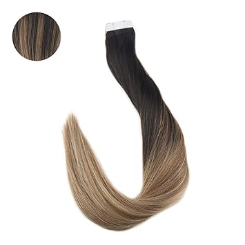 Amazon Com Easyouth Black Remy Human Hair Extension Invisible