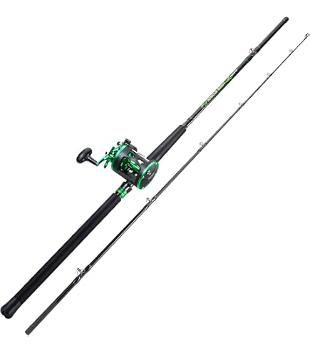 big angry fish rods and reels Ugly Stik Bigwater Conventional Reel Fishing Rod Combo : Sports & Outdoors High visibility rod tip Select LB Test::20 LB Test - 660 yds Okuma Cold Water Low Section Count_2-Piece Rods