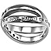 North Arrow Shop True Love Waits Purity Ring, Christian Chastity Bible Verse with Stainless Steel Criss Cross Band (5)