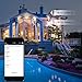 Venanoci Smart Light Bulb 2.4G(Not 5G), WiFi LED RGBCW Color Changing Bulbs 2700K-6500K with White Lights Work with Alexa, Echo, Google Home and IFTTT(No Hub Required), A19 E26 60W Equivalent-3 Pack