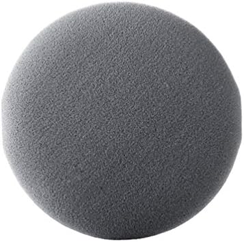 MITIAO Women 1 Pc Round Sponge Powder Puff Beauty Facial Makeup Puffs Grey