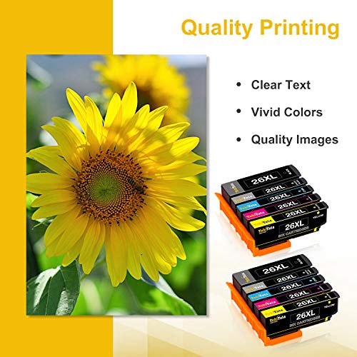 TohiTata-26XL-Cartucho-de-Tinta-Reemplazo-para-Epson-26-Compatible-con-Epson-Expression-Premium-XP-510-XP-520-XP-600-XP-605-XP-610-XP-615-XP-620-XP-625-XP-700-XP-710-XP-720-XP-800-XP-810-XP-820