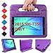 BMOUO Kids Case for Galaxy Tab A 8.0 (2015) SM-T350 - Shockproof Light Weight Handle Stand Kids Case for Galaxy Tab A 8.0-inch 2015 Tablet - Purple