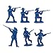 BMC The Alamo Plastic Army Men - Texas vs. Mexico 37pc Soldier Figures