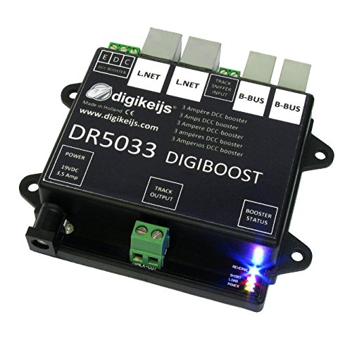 DR5033-ADJ DCC 3 Amp Booster ~ Works With All Brands