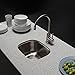 KRAUS Premier 15-inch 18 Gauge Undermount Single Bowl Stainless Steel Kitchen Bar Sink, KBU17