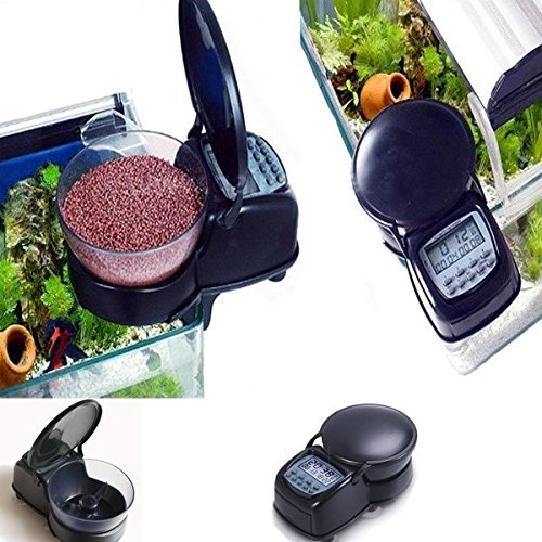 Amazon Com Automatic Aquarium Fish Feeder Digital Dispenser 4