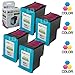 LD Products Remanufactured Ink Cartridge Replacement for HP 95 C8766WN (Color, 4-Pack) Compatible with OfficeJet 6304 6305 6307 6308 6310 6310v 6310xi 6313 6315 6318 HP