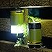 MILIJIA LED Camping Lantern, USB Powered Tent Light with Ceiling Fan (2rd Generation), Premium Plastic Portable Battery Operated Fan Lights with Hook for Emergency, Hurricane, Storm, Power Out