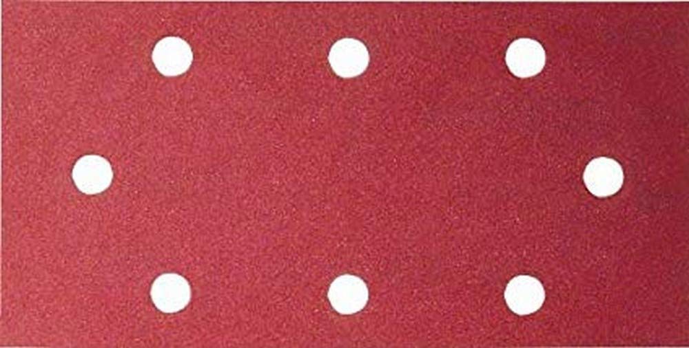 Bosch 2609256A88 Sanding Sheets Pack of 10 for Black + Decker Orbital Sanders 93 x 185 cm Number of Holes 8 Grit 60