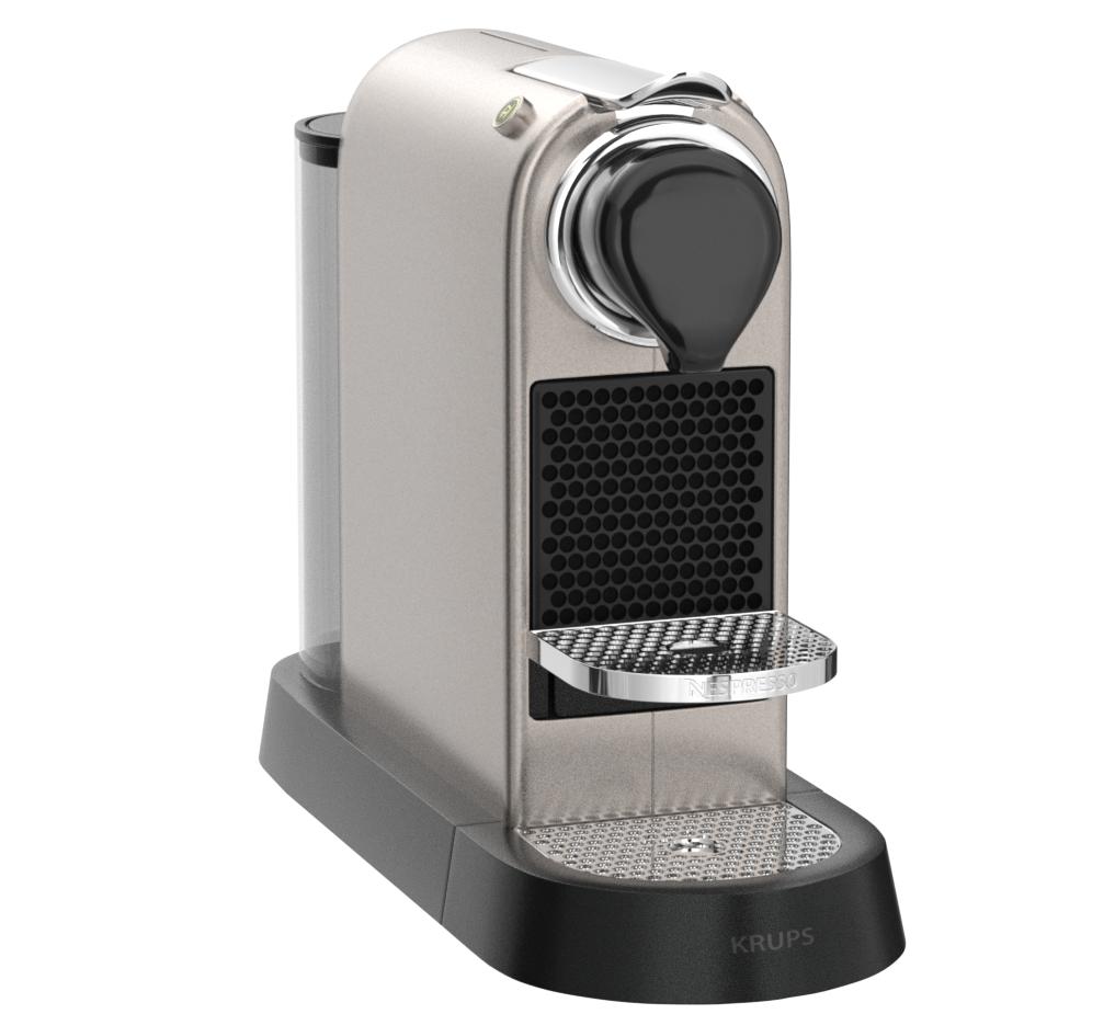 Nespresso Krups Citiz XN740B - Cafetera monodosis de cápsulas Nespresso,  compacta, 19 bares, apagado automático, color titán : Amazon.es: Hogar y  cocina