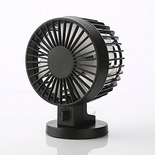 Desk USB Fan USB Mini Fan Personal Fan Double Blades with 2 Speeds Quiet Operations for Home and Office 4 INCH