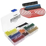Everything Automobiles, 120 Assorted Fuses with 10 Inline Fuse Holders - Includes Fuse Puller Tool, Great for Use on Cars