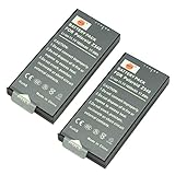 DSTE® 2x Z340 Rechargeable Li-ion Battery for Polaroid Z340 Camera & POGO GL10 Printer