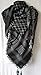 Desert Wear Black Bluish Gray Arab Shemagh Head Neck Scarf Authentic Cotton Quality Wrap