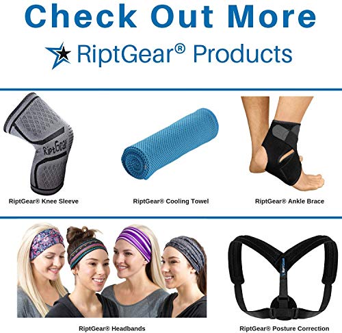 RiptGear Ankle Brace for Women and Men - Adjustable Ankle Support and Compression for Sprained Ankle - Ankle Stabilizer for Running, Basketball, Volleyball, Sports (Large) - Thumbnail 5