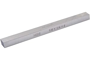 HHIP 2000-0071 1/4 X 4 Inch HSS Extra Long Square Tool Bit