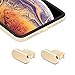 iMangoo [2 Pack] Anti Dust Plugs for Phone 13 Pro Max 8 Pin Charging Port Plug Phone SE 2020 Anti-dust Pluggy with Easy Storage Case Phone Xs Charge Port Plug for Phone Phone 11 12 Pro XR XS Max Gold