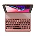 iPad Keyboard Case for iPad 2018 (6th Gen) - iPad 2017 (5th Gen) - iPad Pro 9.7 - iPad Air 2 & 1 - Thin & Light - 360 Rotatable - Wireless/BT - Backlit 7 Color - iPad Case with Keyboard (9.7, Rose)