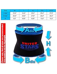 Cintura entrenador para pérdida de peso premium para mujeres y hombres, equipo de entrenamiento quemador de grasa, control de ampollas, apoyo de espalda, posparto, cintura, cortador de cintura, estómago, para pérdida de peso, color negro