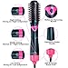 Hair Dryer Brush, Hot Air Brush with Interchangeable Brush Heads, One Step Hair Dryer & Volumizer, 3 IN 1 Negative Ion Hair Styling Kit with Straightener Curler Barrels for All Hair Typesthumb 3