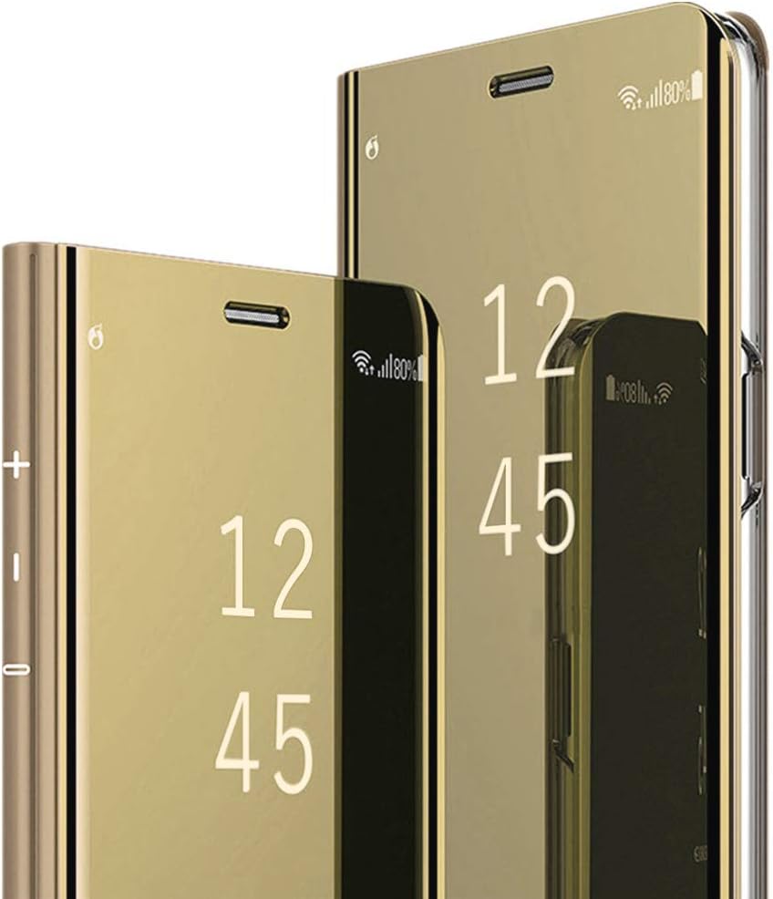 Galaxy J4 Plus Case, Ultra Slim Full Body Protection Mirror Shockproof Hard Cover