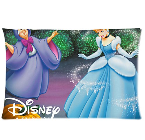 Cinderella Disney Princess Pillowcases Custom Pillow Case Cushion