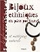 Bijoux Ethniques En Pâte Polymère Et Matériaux Naturels.. by 