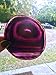 Busen Agate Coaster Purple Cup Mat 3.5 to 4- Inch, Set of 4