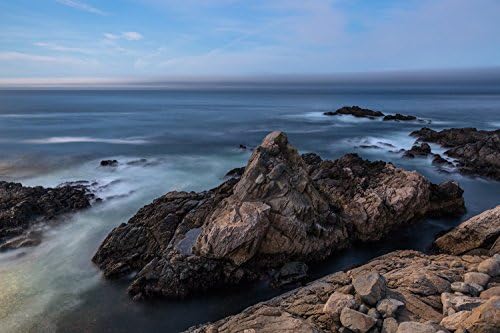 Coastal Fine Art Photography Print - Picture of Rocks Along Shore at Big Sur in California Ocean Home Decoration 5x7 to 30x45