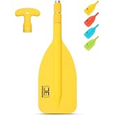 OCEANBROAD Emergency Paddle 21''-42''(Assembling Required)/26''-54'' | Boat Paddle, Canoe/Kayak Paddle, Telescoping Paddle, Collapsible Paddle, PWC/Boating/Pontoon/Jet Ski Accessories