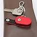 Case for Go-Tcha, Go-Tcha Keychain, Go Tcha case Cover, Go- Tcha Accessories with Keychain Carabiner, Glitter Red. by Logity.