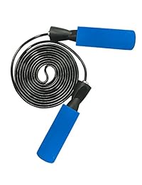 YZLSPORTS - Cuerda de saltar ajustable con bolsa de transporte por Fitness Factor (ergonómica, duradera y fácil de ajustar)