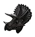 Zeckos Triceratops Trophy Wall Mounted Dinosaur Head Sculpture