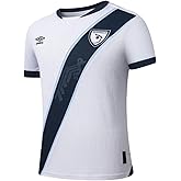 Umbro Guatemala Home Youth Soccer Jersey 25/26 (US, Alpha, Medium, Regular, Regular, White-Blue)