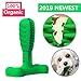 AUSXINX 2019 Newest Dog Toothbrush Stick-Puppy Dental Care Brushing Stick Effective Doggy Teeth Cleaning Massager Nontoxic Natural Rubber Brite Bite Resistant Chew Toys for Dogs Pets